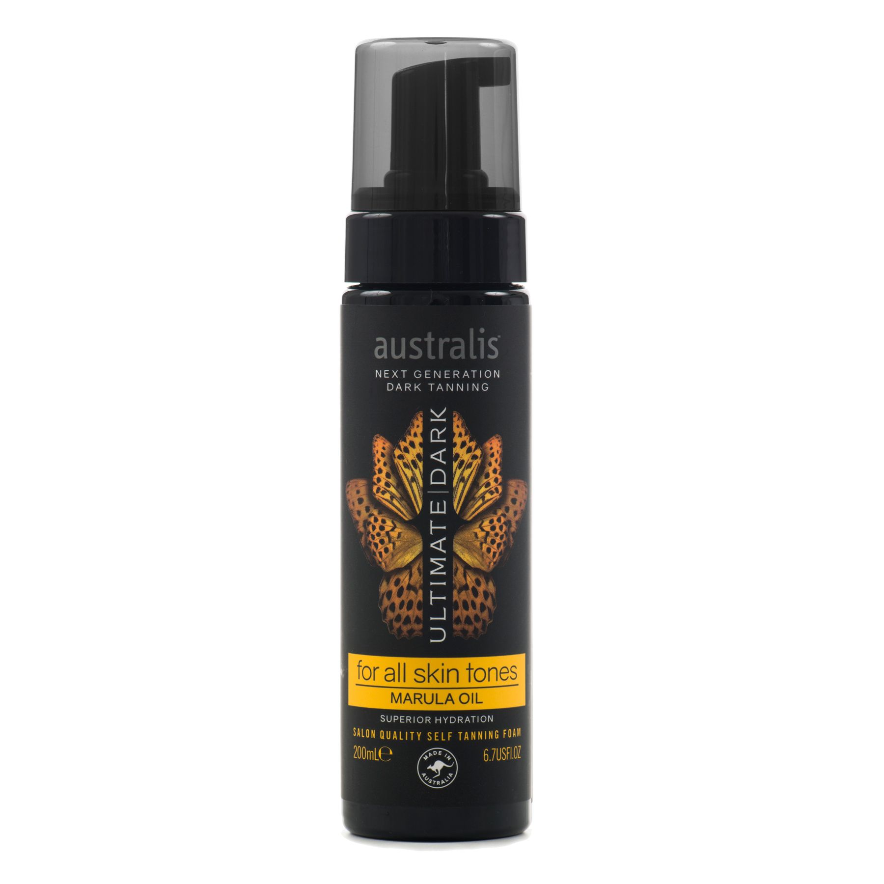 Australis Self Tanning Marula Oil Base Foam All Skin Tones - 2 x 200ml