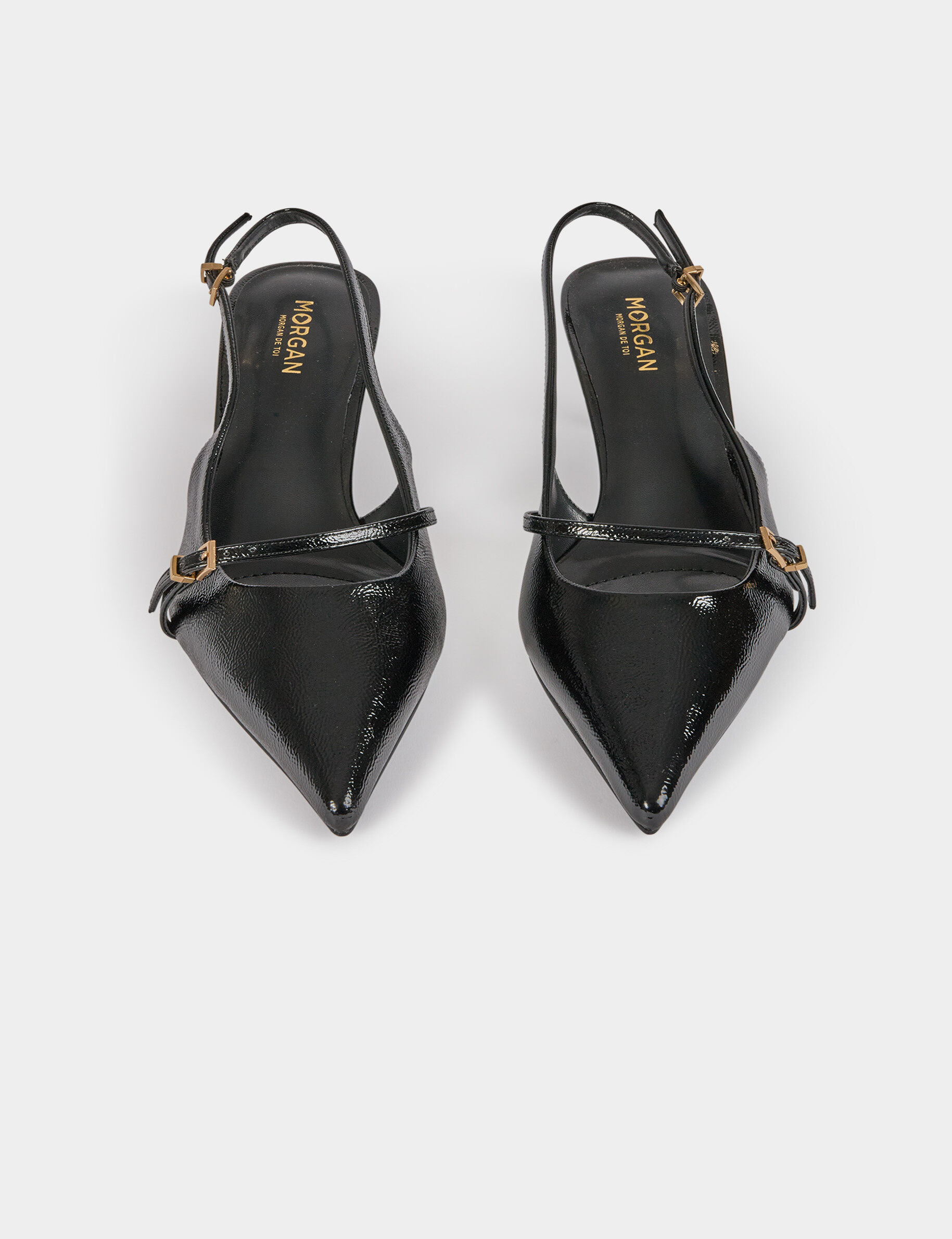 Slingback Heels Black Women