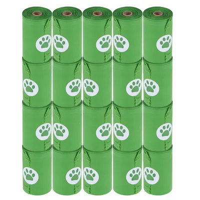 Biodegradable Dog Poop Bags - Green