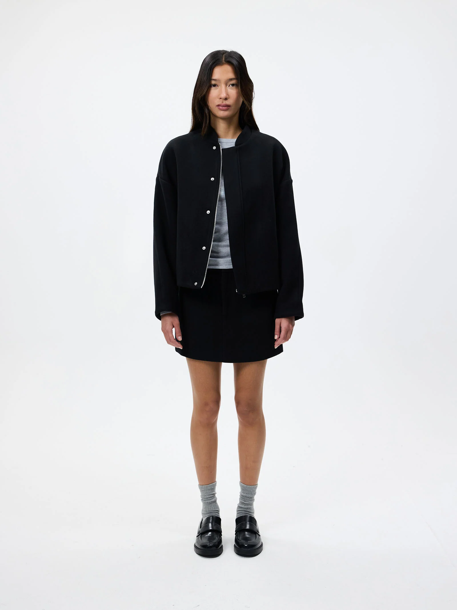 Cocoon Bomber Jacket