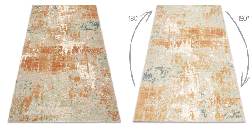 Dywan ABBY 486.13.LA112 wełniany OSTA - Vintage, nowoczesny 67x130 cm