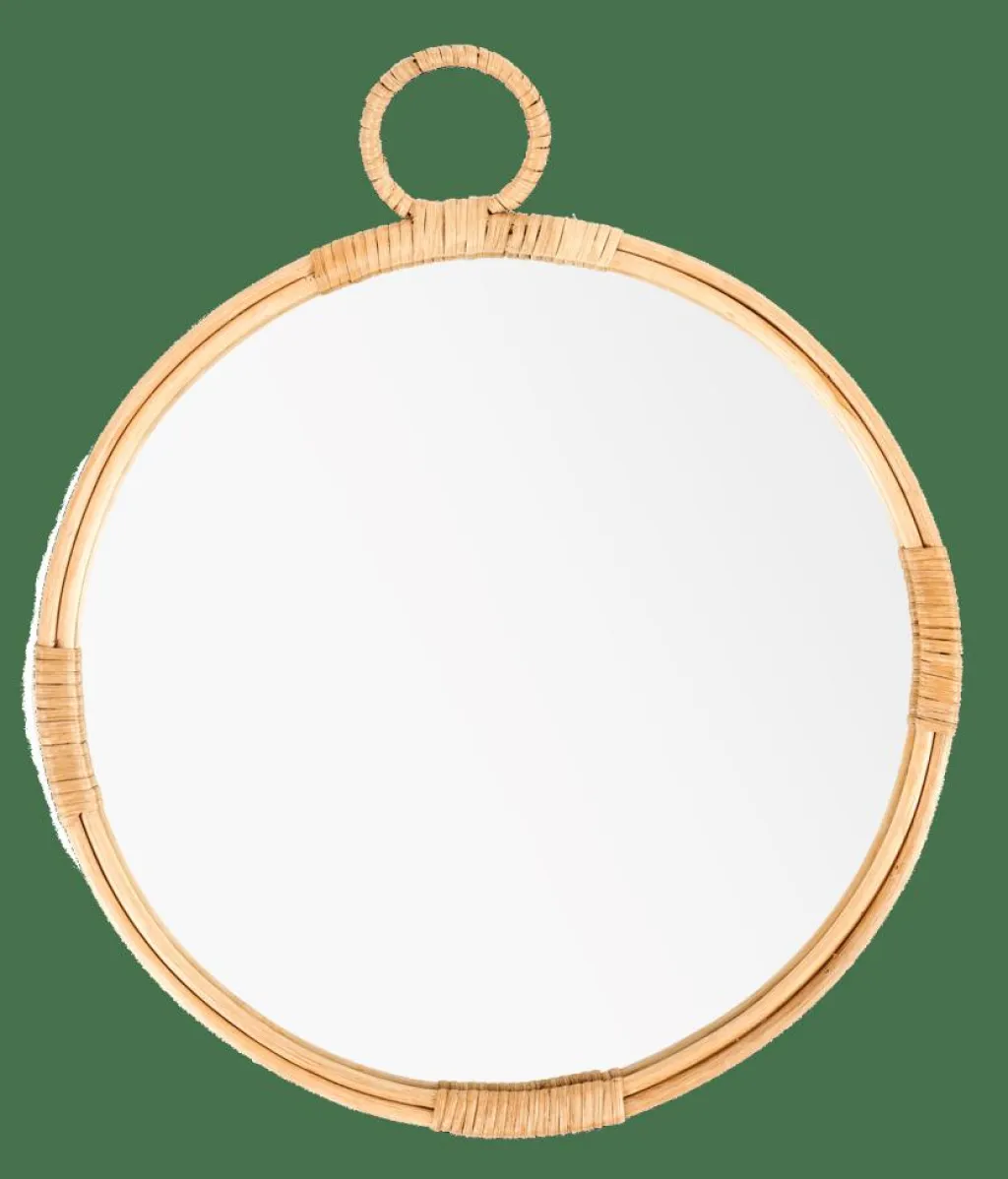 Miroirs^CASA RATTAN Miroir Naturel