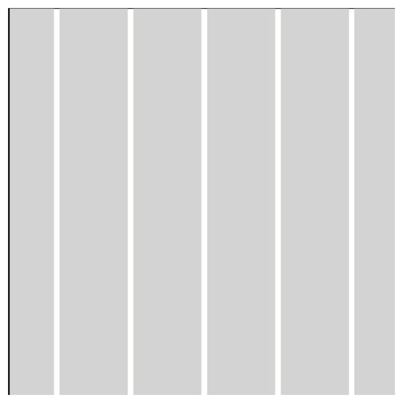 Feuille vitrostatique en rouleau avec motif Bandes 90 x 150 cm JOY@STATIC