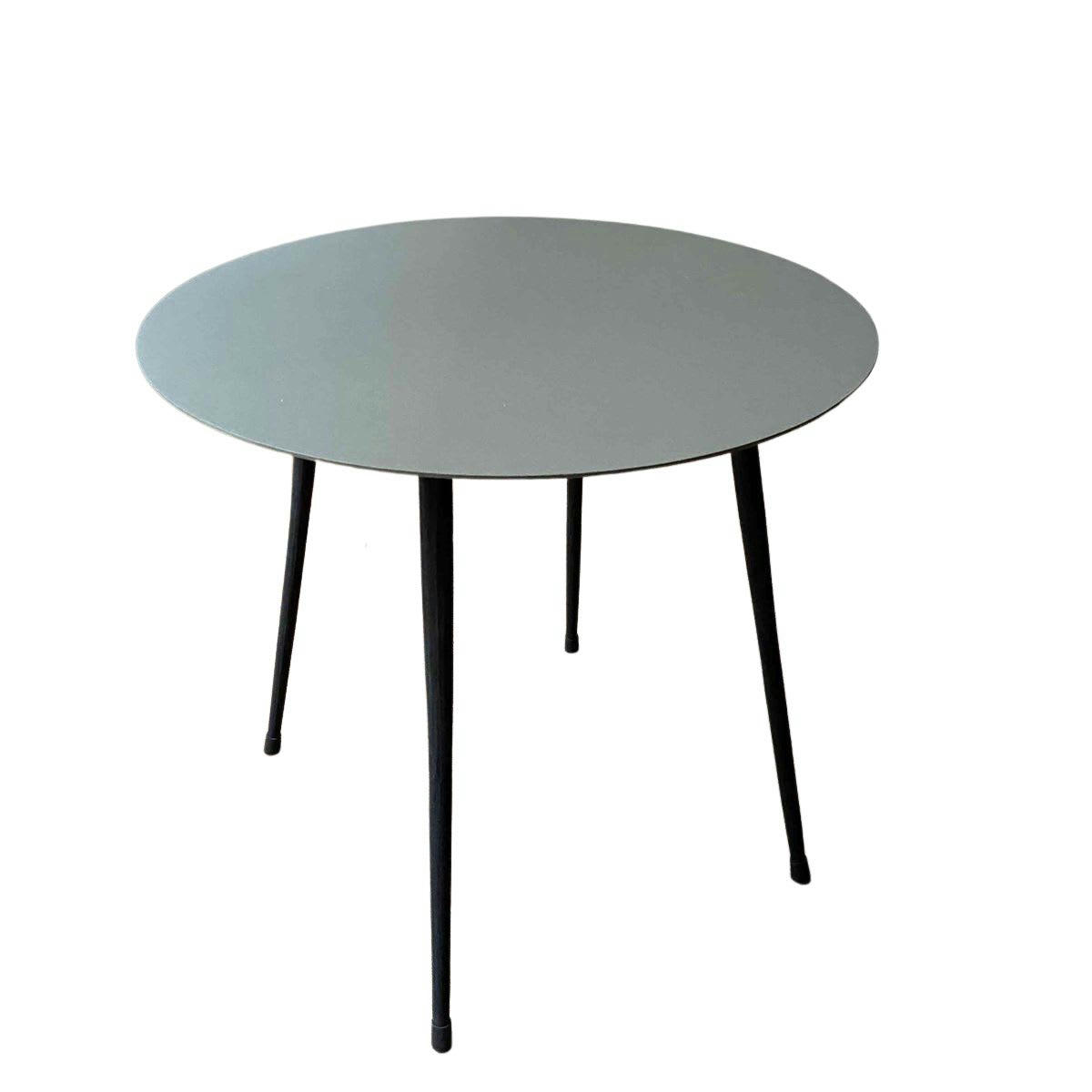 - Table basse ronde en métal