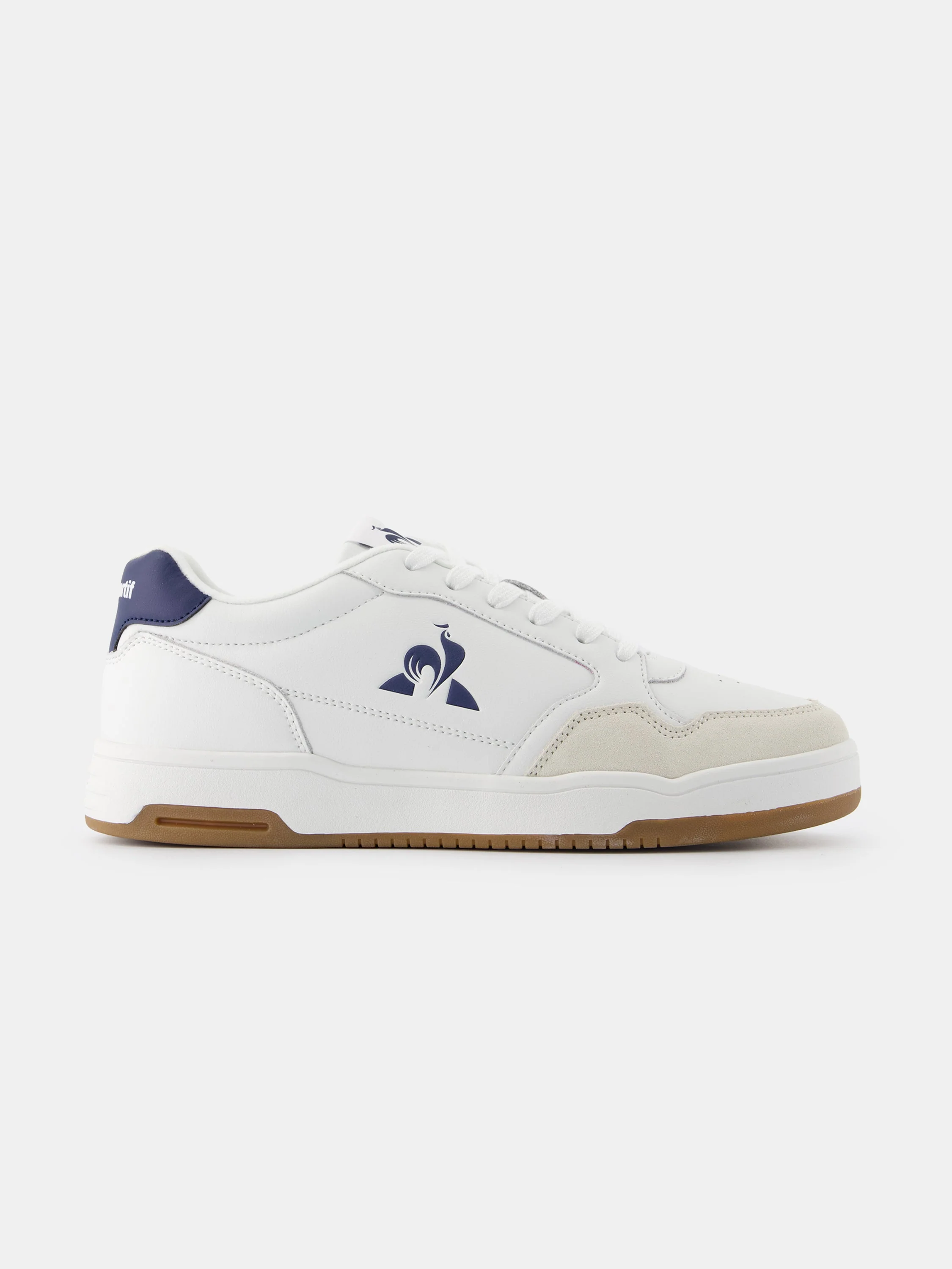 Sneakers de ville en cuir et détails suede LCS Master