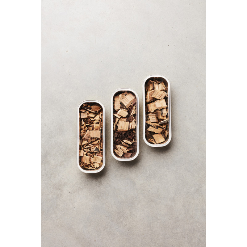 Copeaux de fumage trois parfums 3 x 50 g BARBECOOK