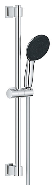 Ensemble douchette 3 jets   flexible   barre chrome, Grohe Vitalio Start 100