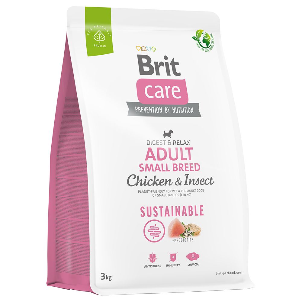 Brit Care Dog Sustainable Adult Small Breed Chicken & Insects