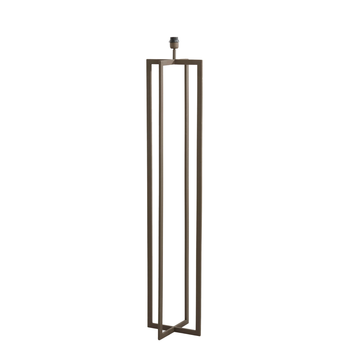 Light & Living vloerlamp Mace - bruin - 30x30x140cm
