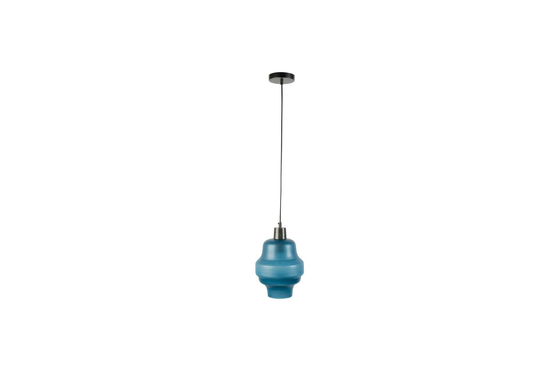 ROSE - Suspension en métal bleu