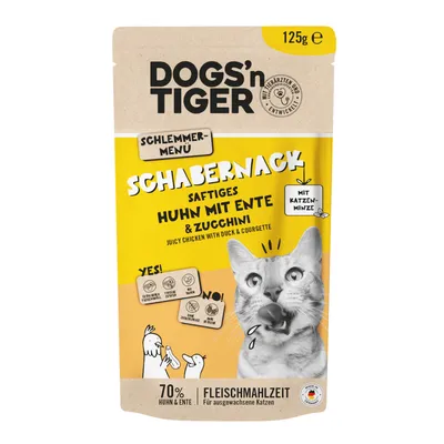 Dogs'n Tiger Cat Saver Pack 24 x 125g