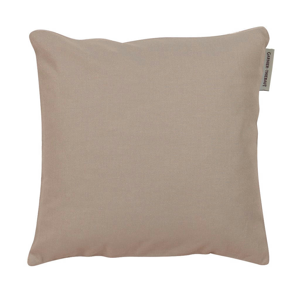 CONFETTIS ETAIN - Housse de coussin  pur coton gris 40x40