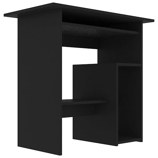 NNEVL Desk Black 80x45x74 cm Chipboard