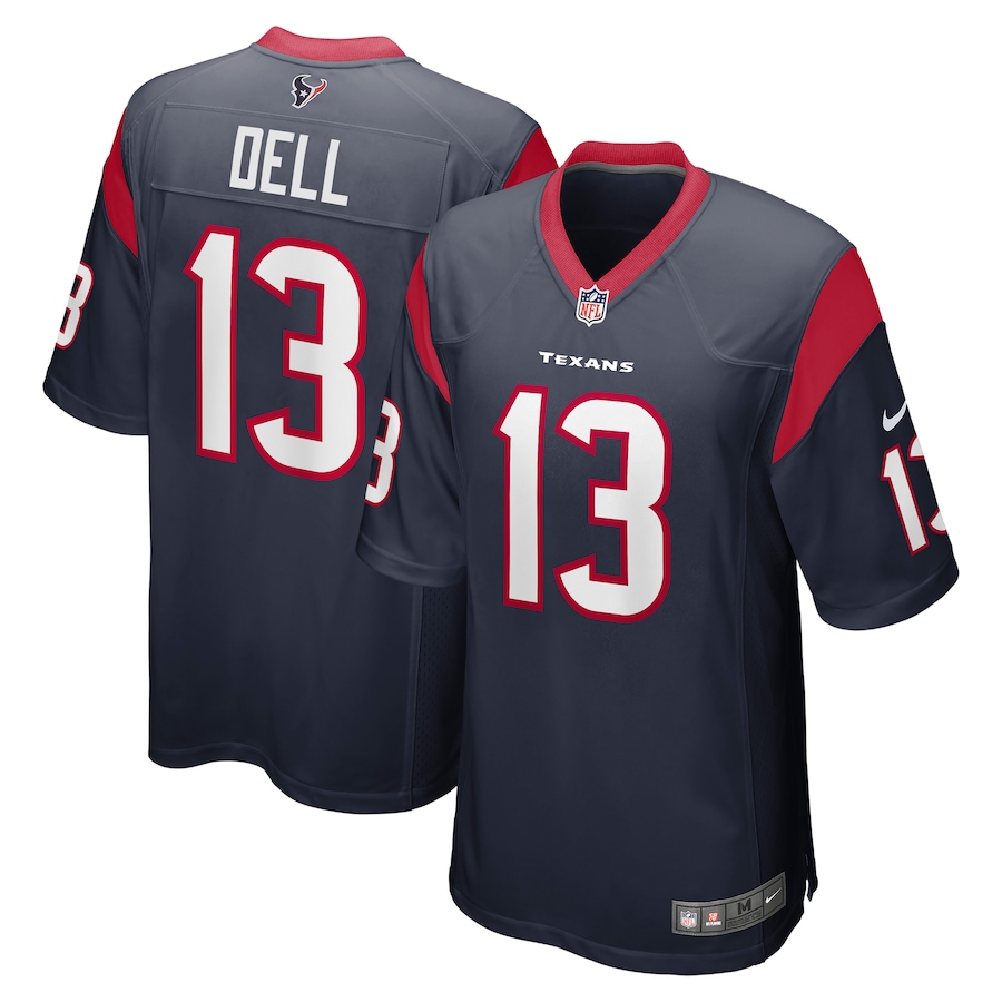 Tank Dell Houston Texans Nike Team Game Jersey - Navy