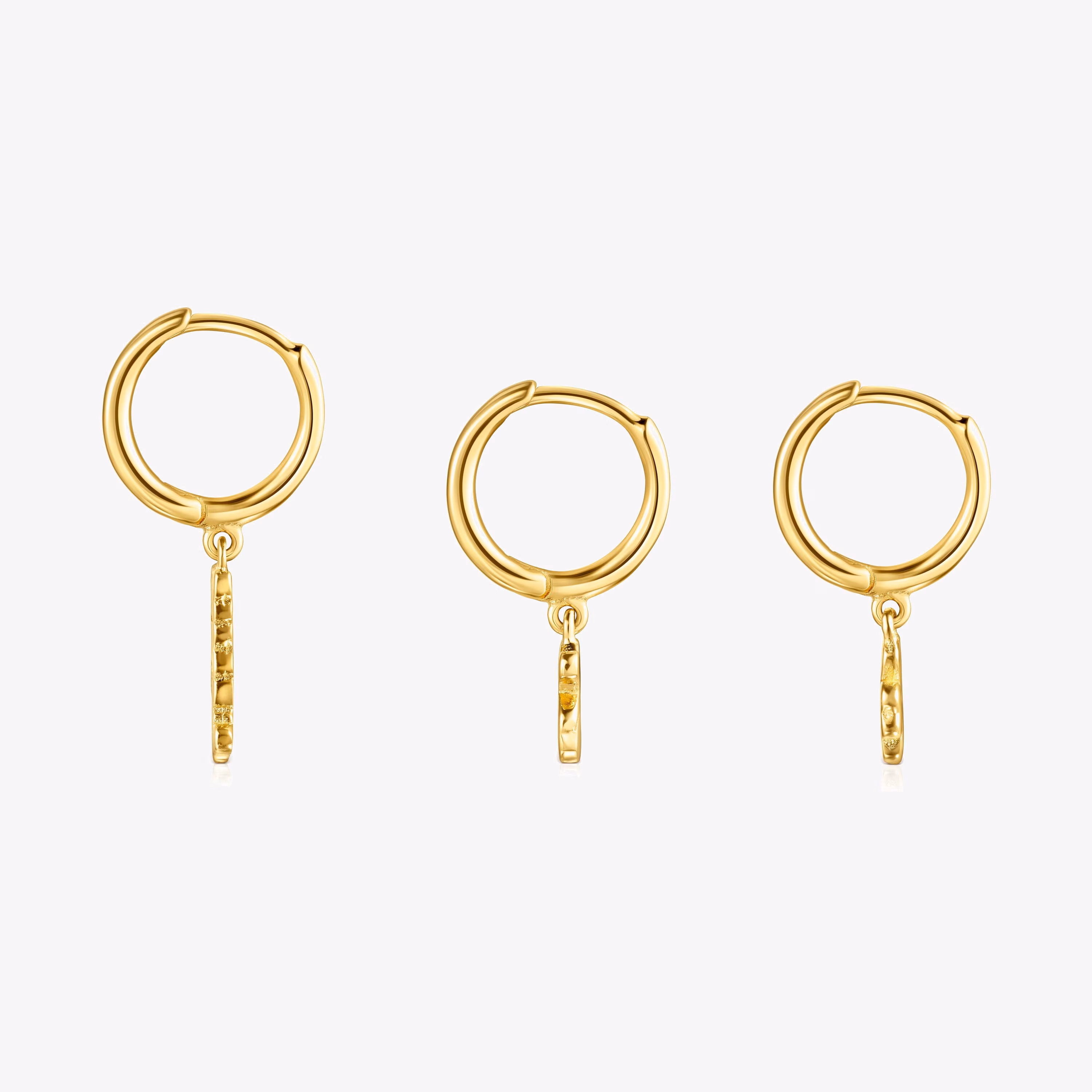 Pack Criollas con baño de oro 18 kt sobre plata TOUS Good Vibes