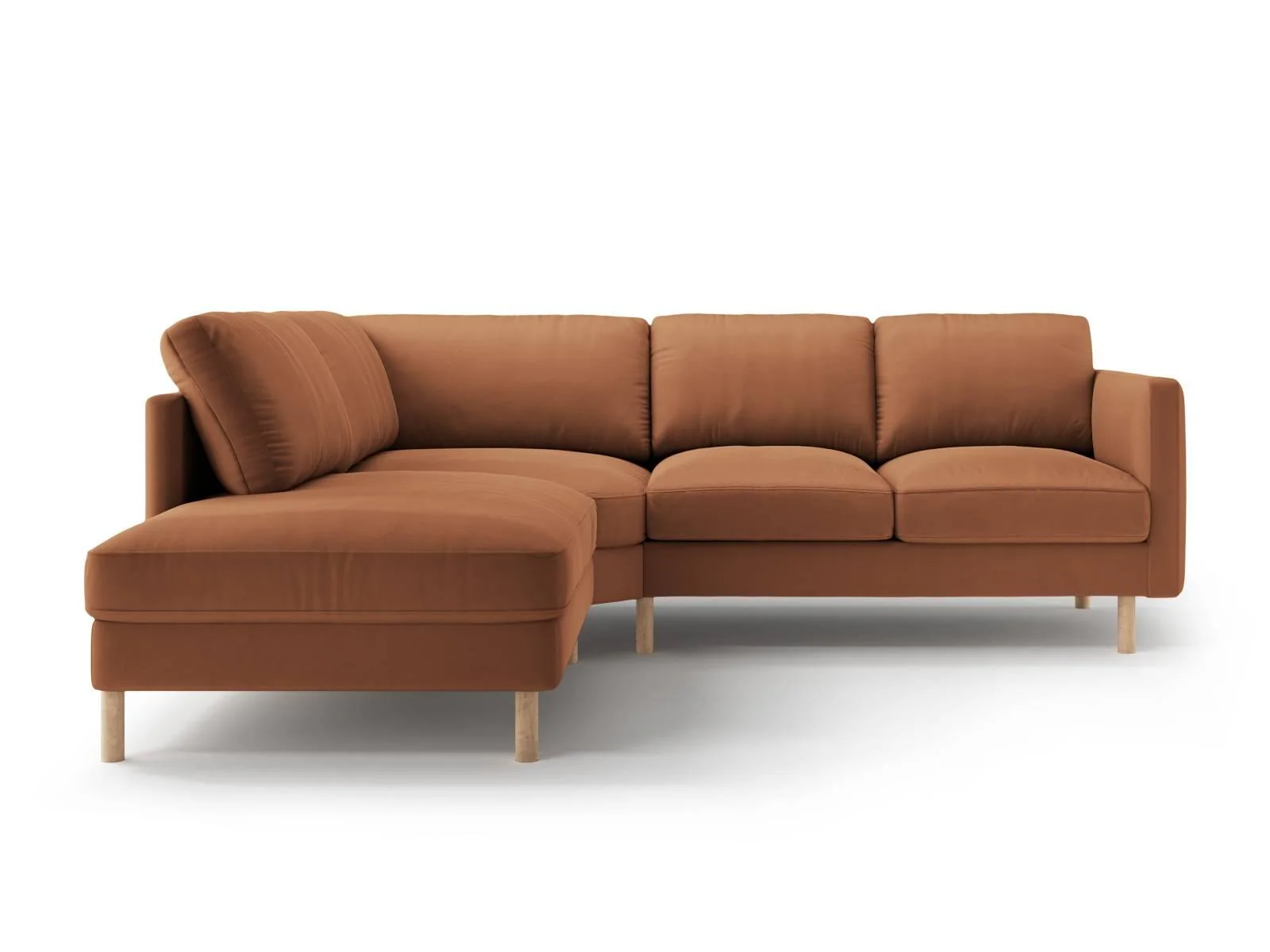 Hoekbank Eden links velvet