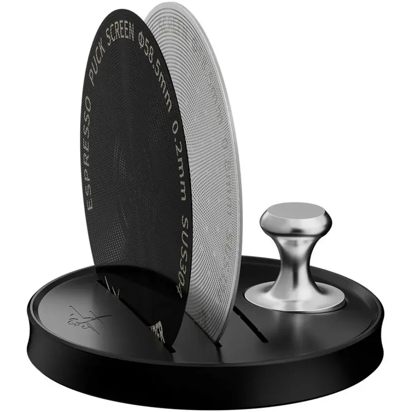 Zubehör Kaffeemaschinen 2-teilig Espresso Puck Sieb Halter