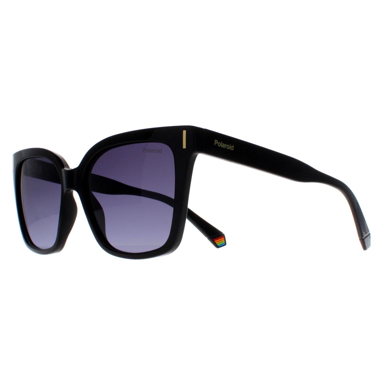 Polaroid Cat Eye Black Grey Gradient Polarized PLD 6192/S