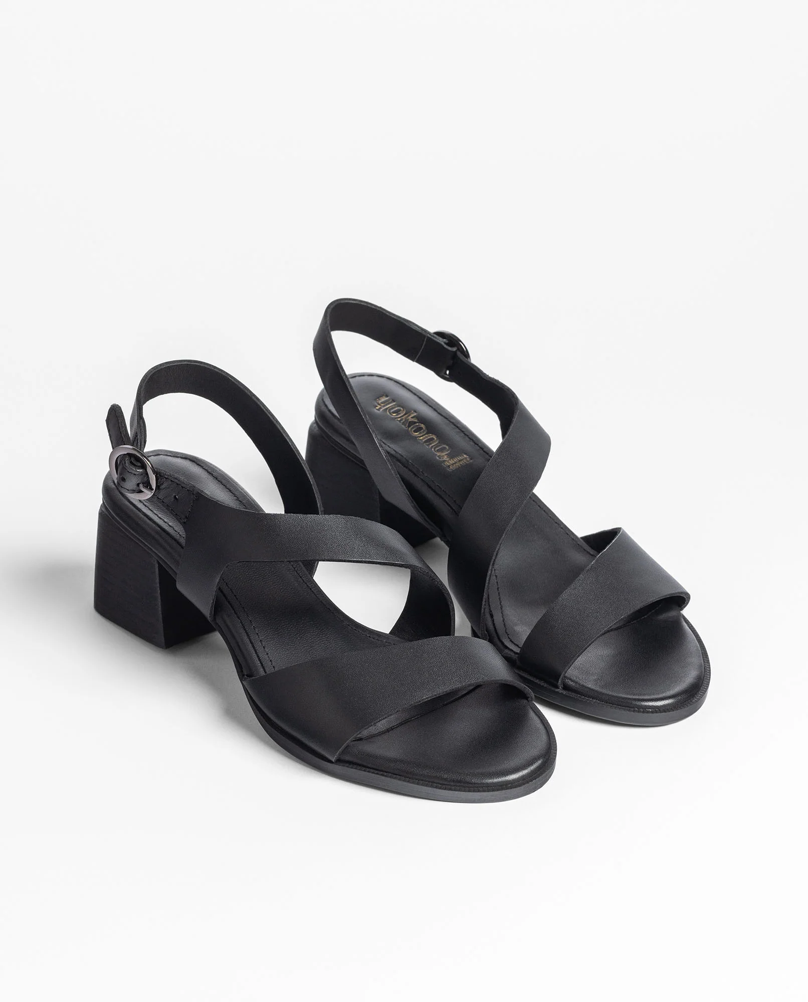 Sandalia de tacón GOLI 252 negro