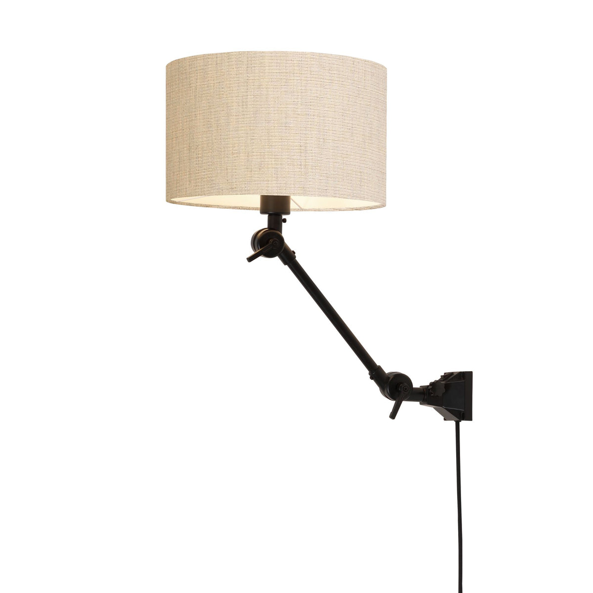 it's about RoMi wandlamp Amsterdam - bruin - 65x32x45cm