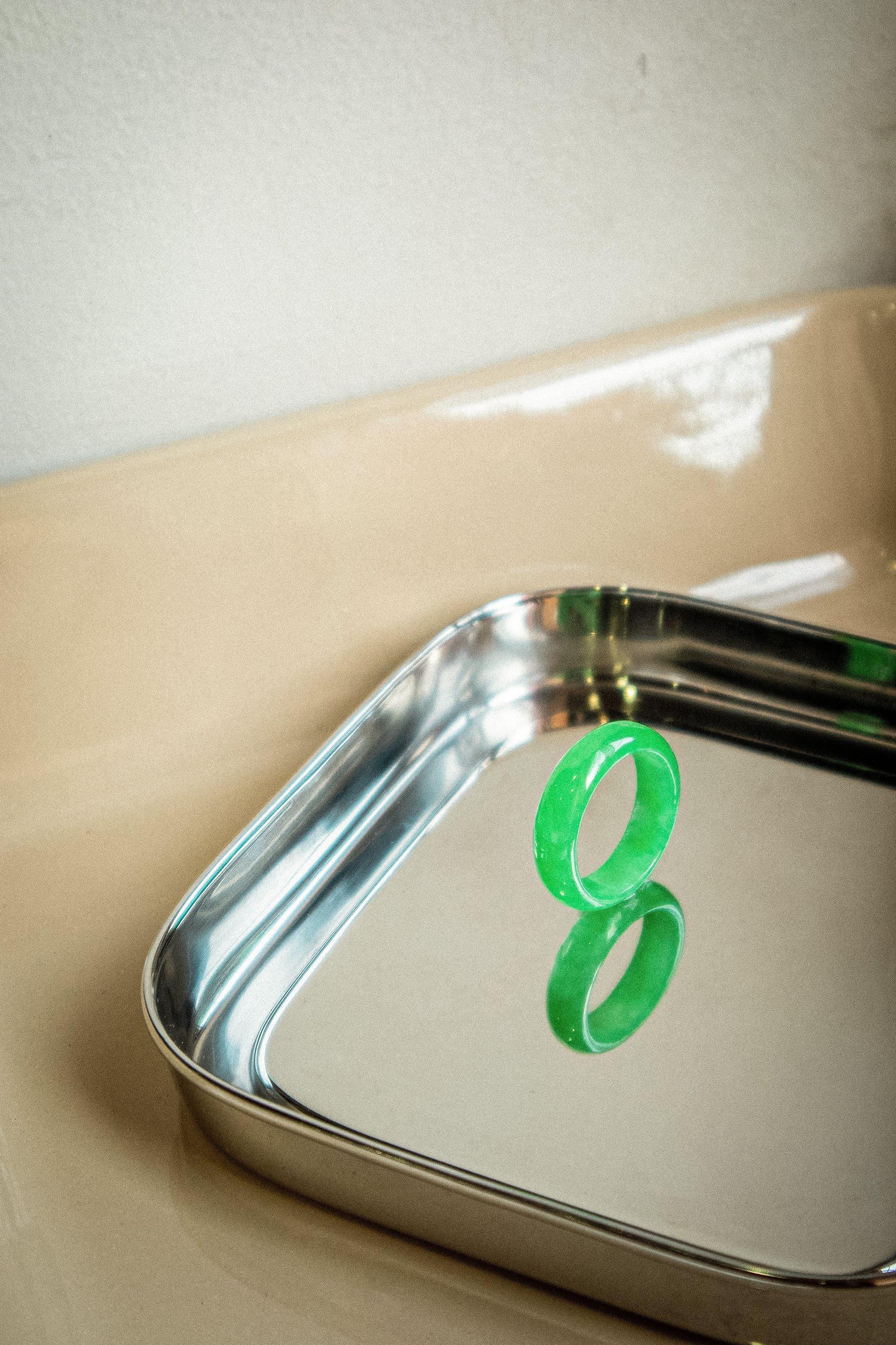 zZ — Imperial Green Jade Ring