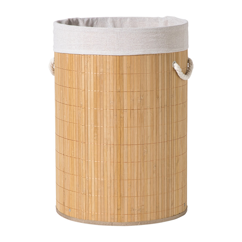 Wasmand - bamboe - &Oslash;40x57 cm