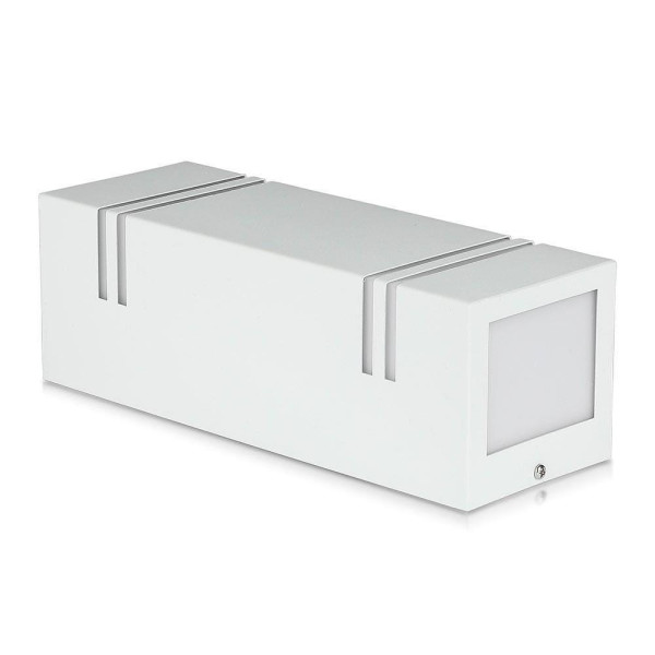 Kinkiet biały 7662 1xGU10x35W wym:8,7x8,5x25cm IP44 V-TAC