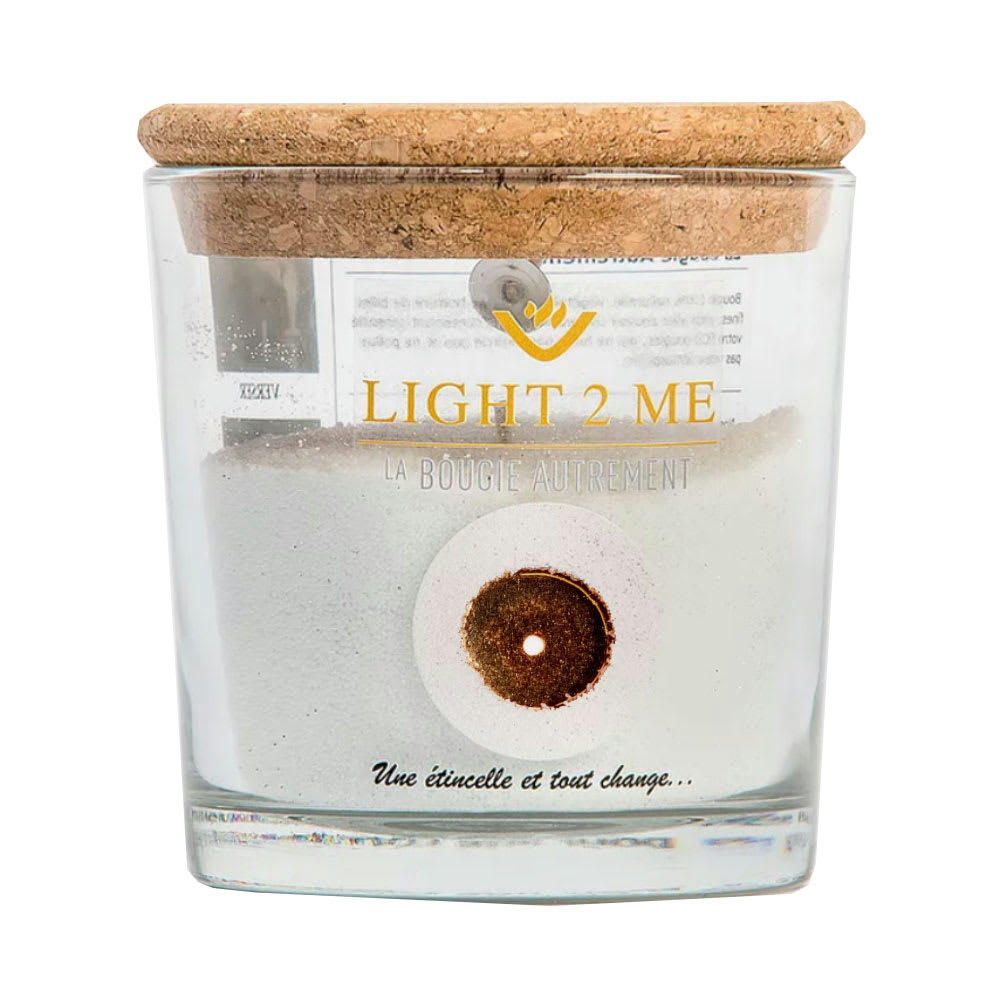 - Bougie en poudre 250 grs la bougie autrement or pailleté