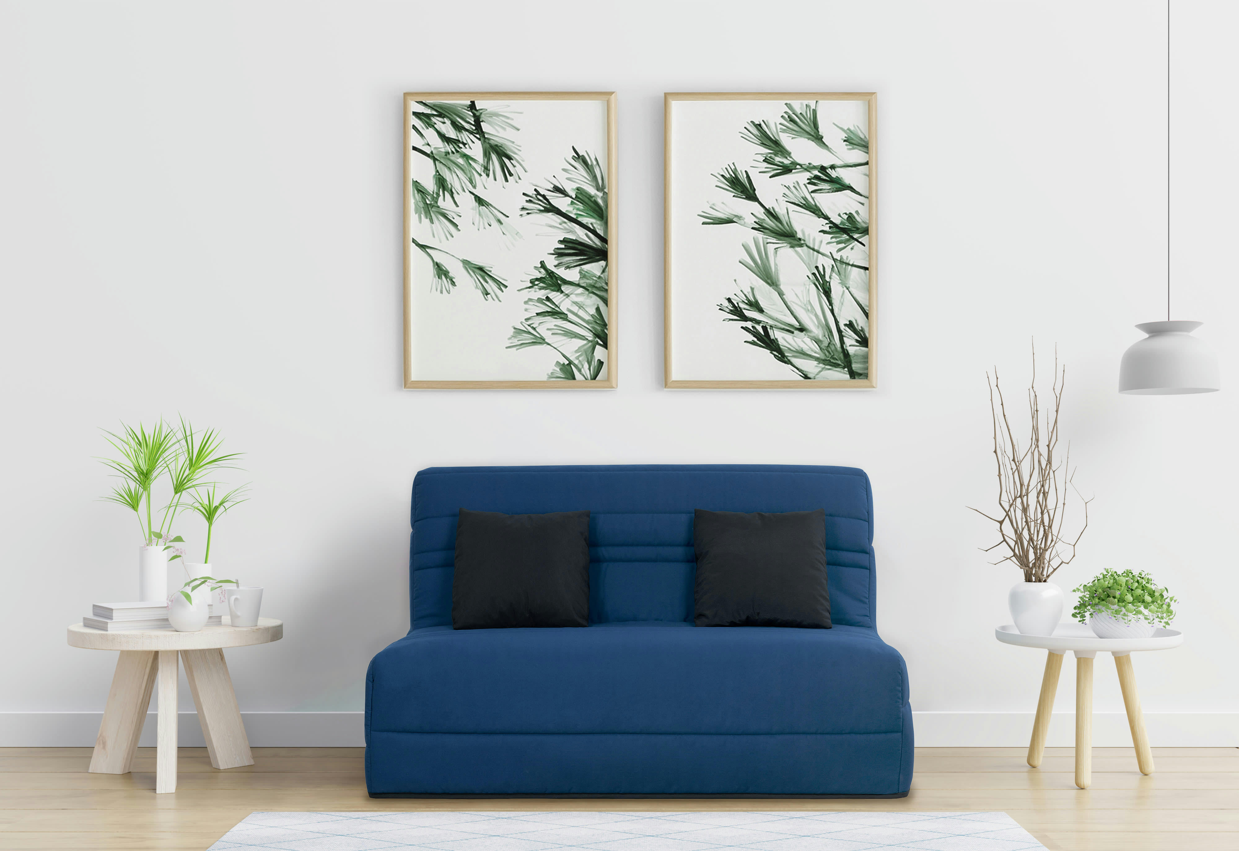 REIMS - Banquette CC REIMS 140x200, indigo