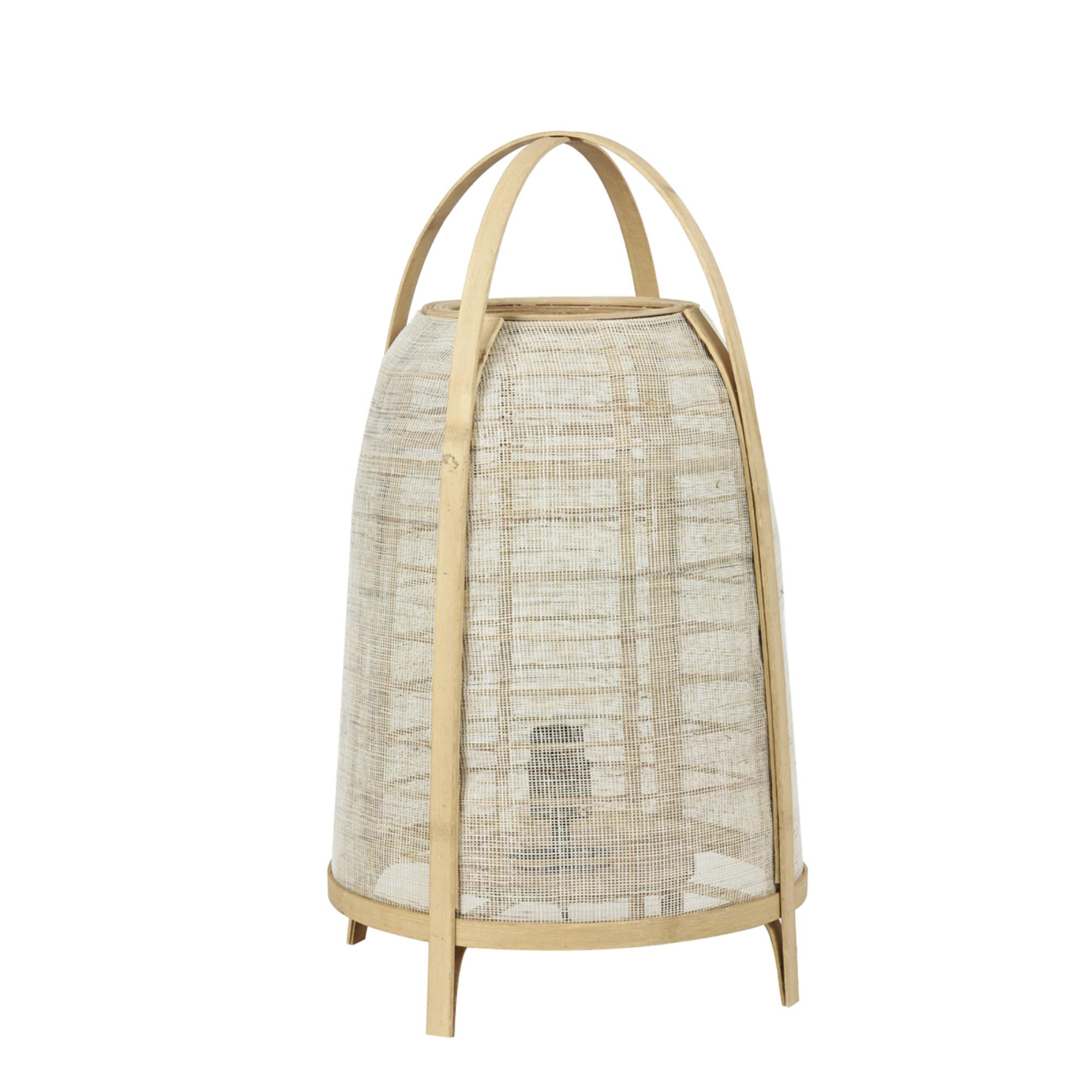 Light & Living tafellamp Jacinto - bruin - Ø34cm