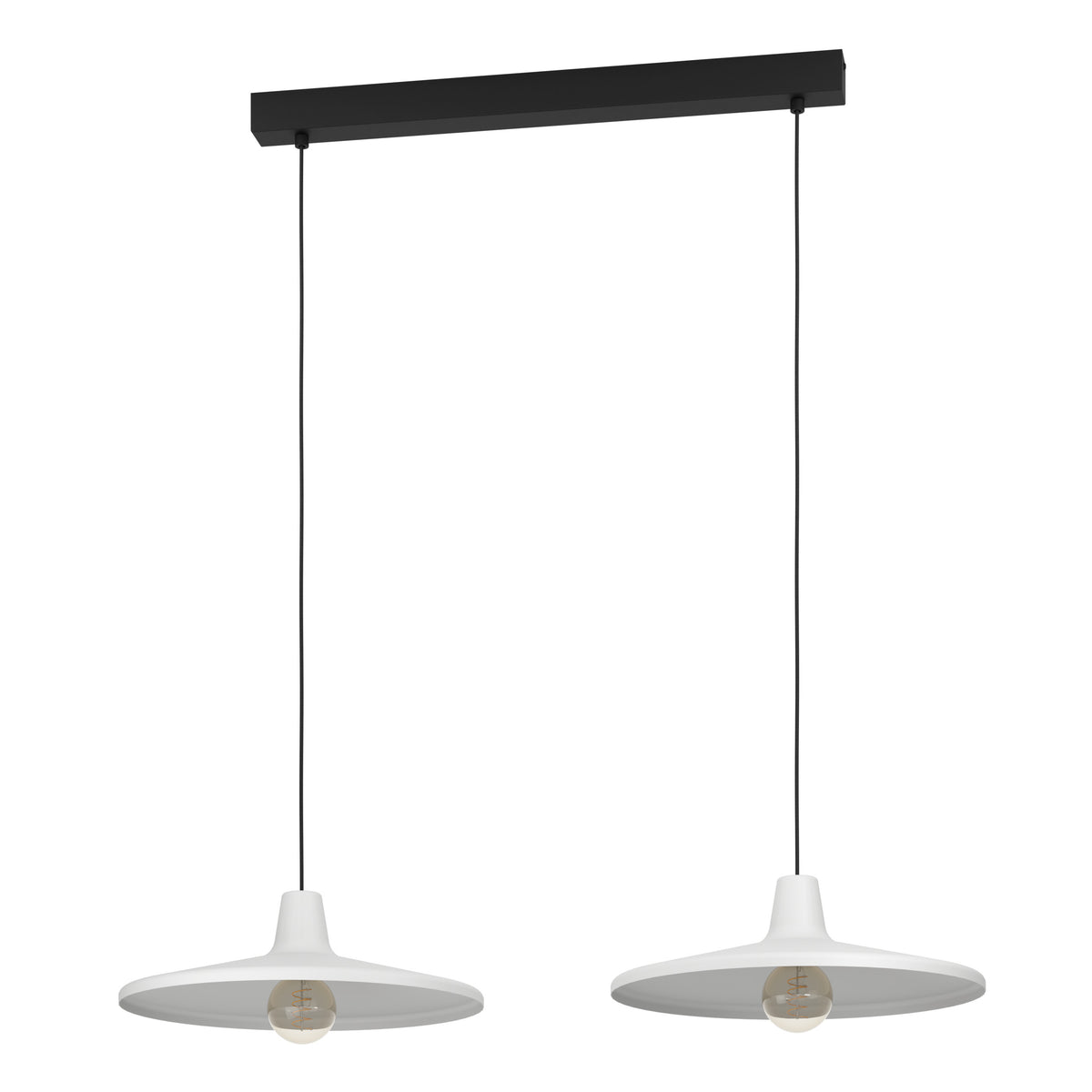 EGLO hanglamp Miniere - e27 - zwart