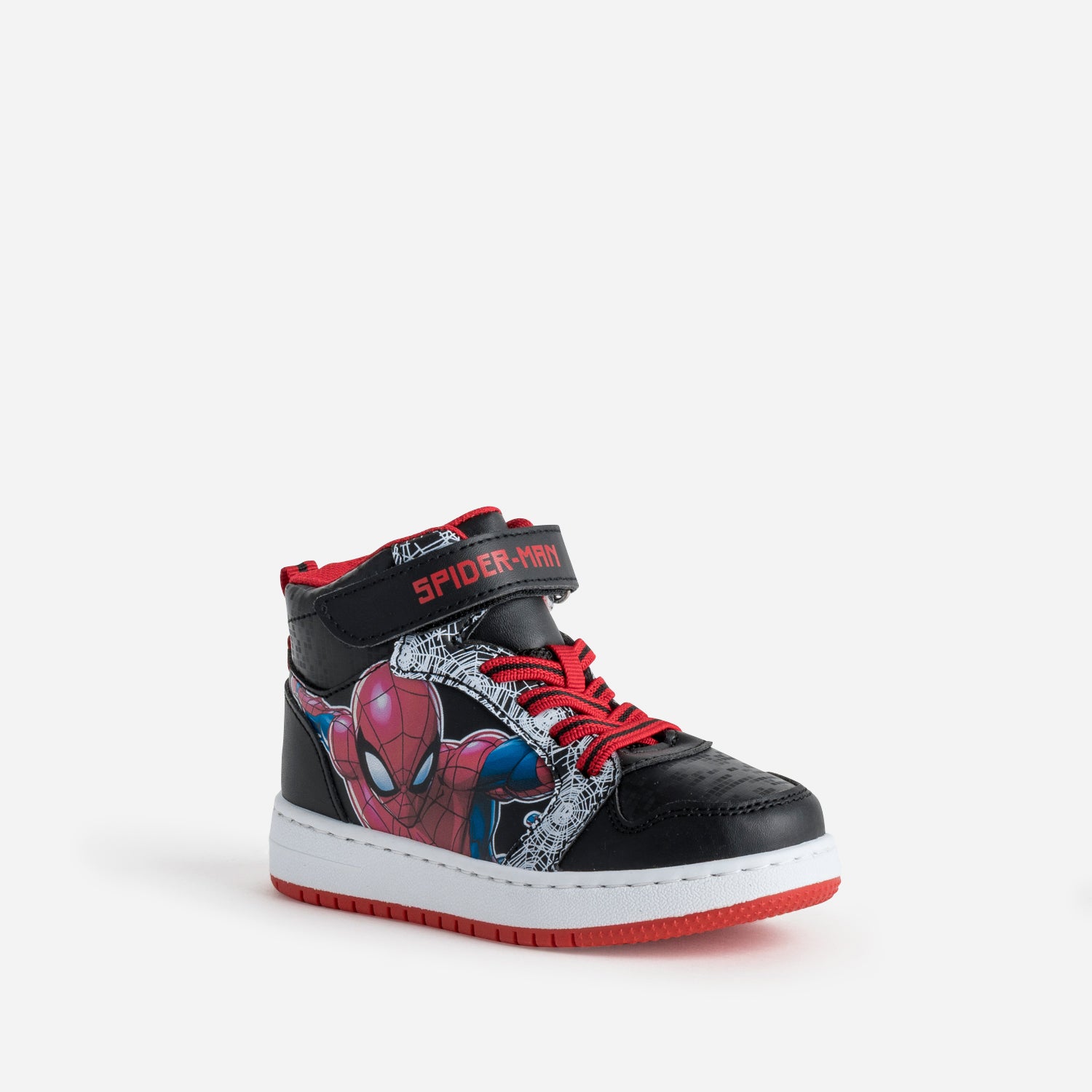 Basket SPIDERMAN noire et rouge