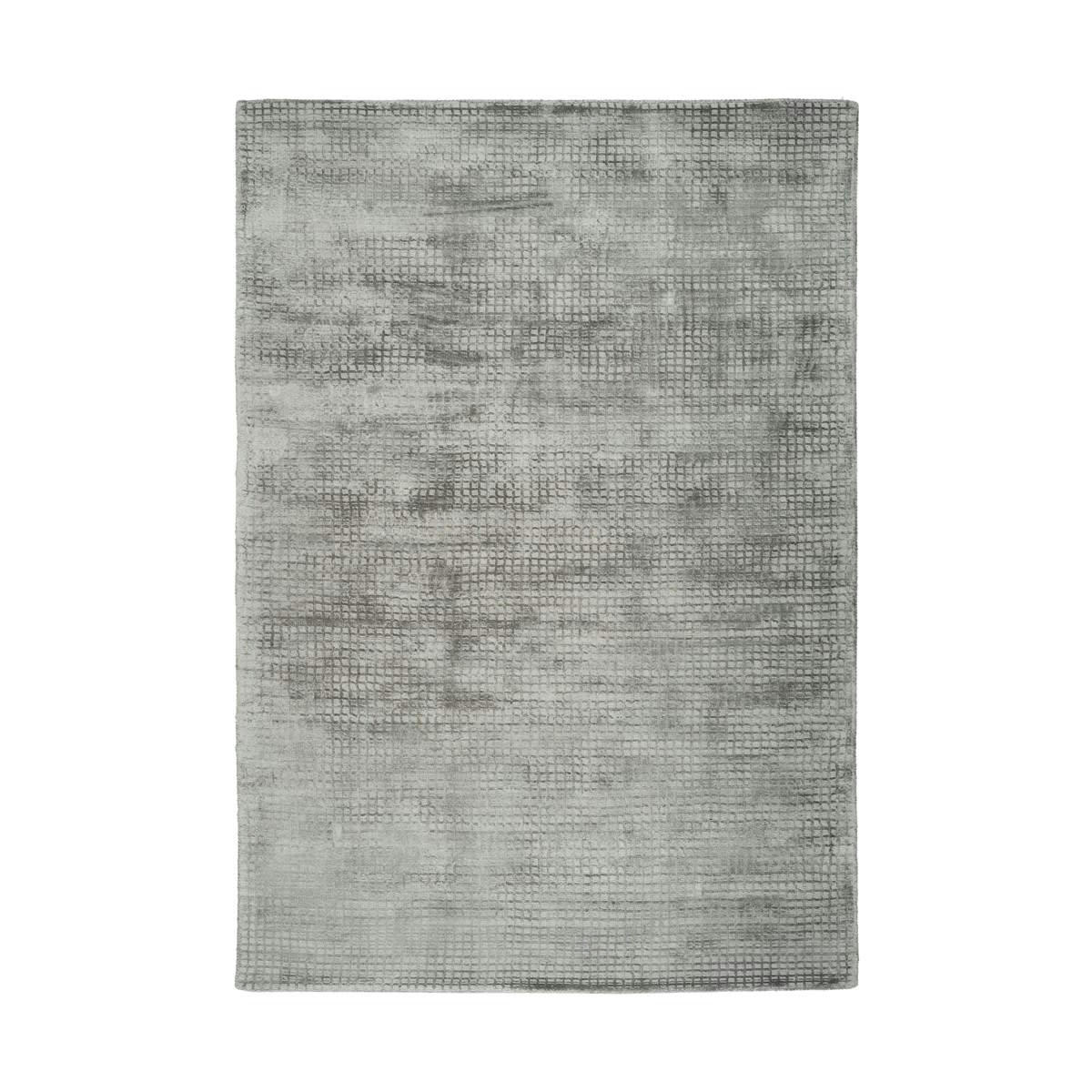 BRIDGET - Tapis moderne fait main en Viscose Argent 200x290 cm
