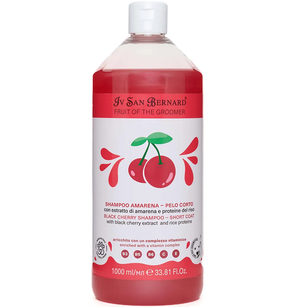 Iv San Bernard Cherry Short Hair dog shampoo 1L
