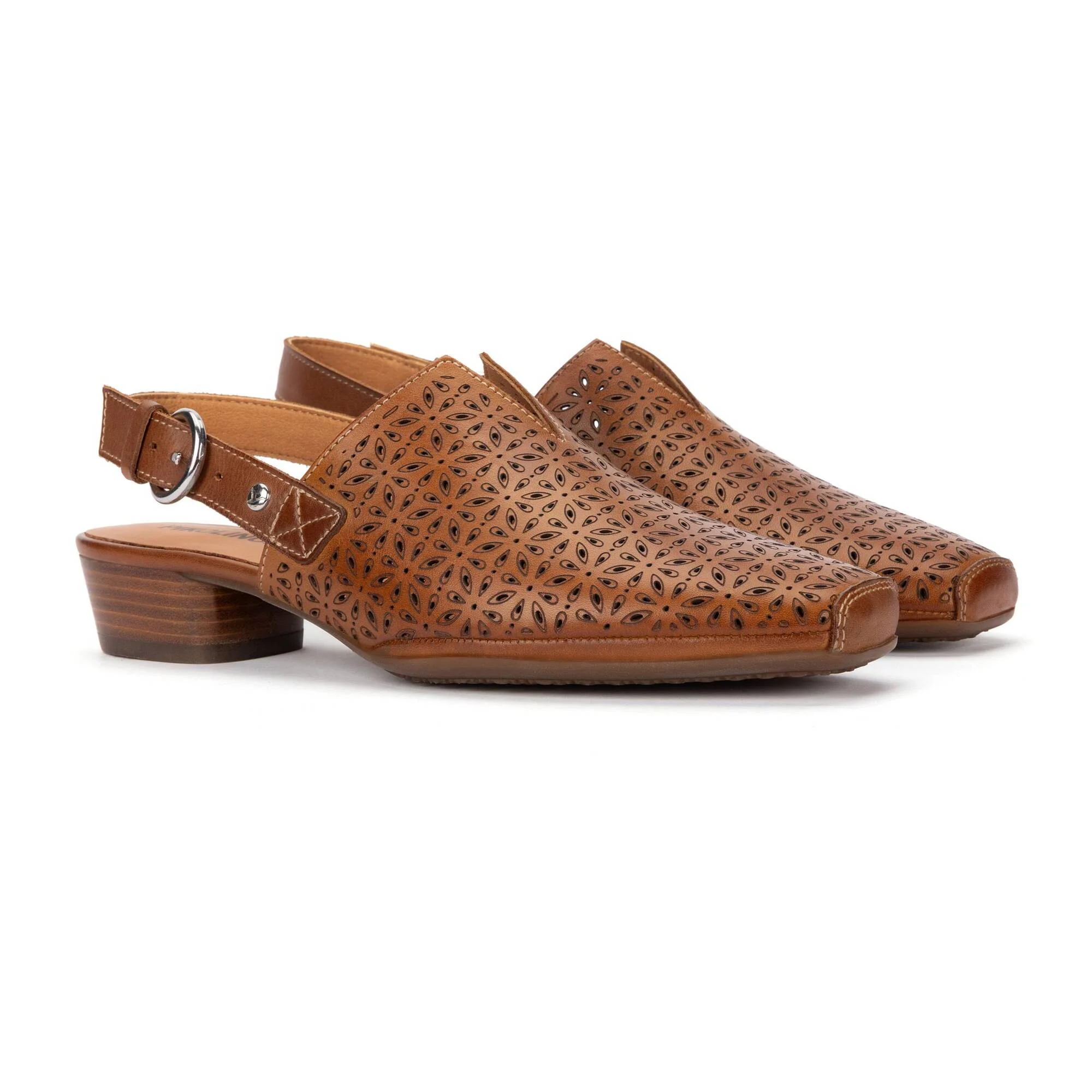 ALAMEDA - Zapatos de tacón bajo con hebilla para mujer