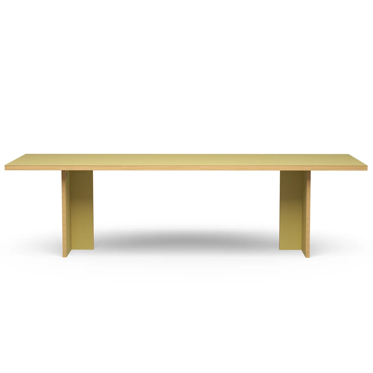 HKliving - Esstisch, rechteckig, 280 cm, olive