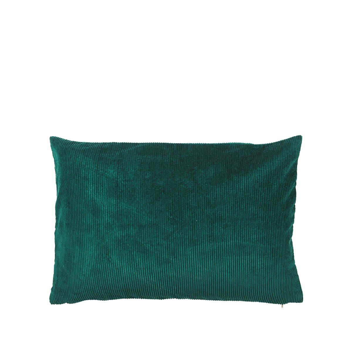 CORDUROY - Coussin rectangulaire  en Coton Bleu turquoise