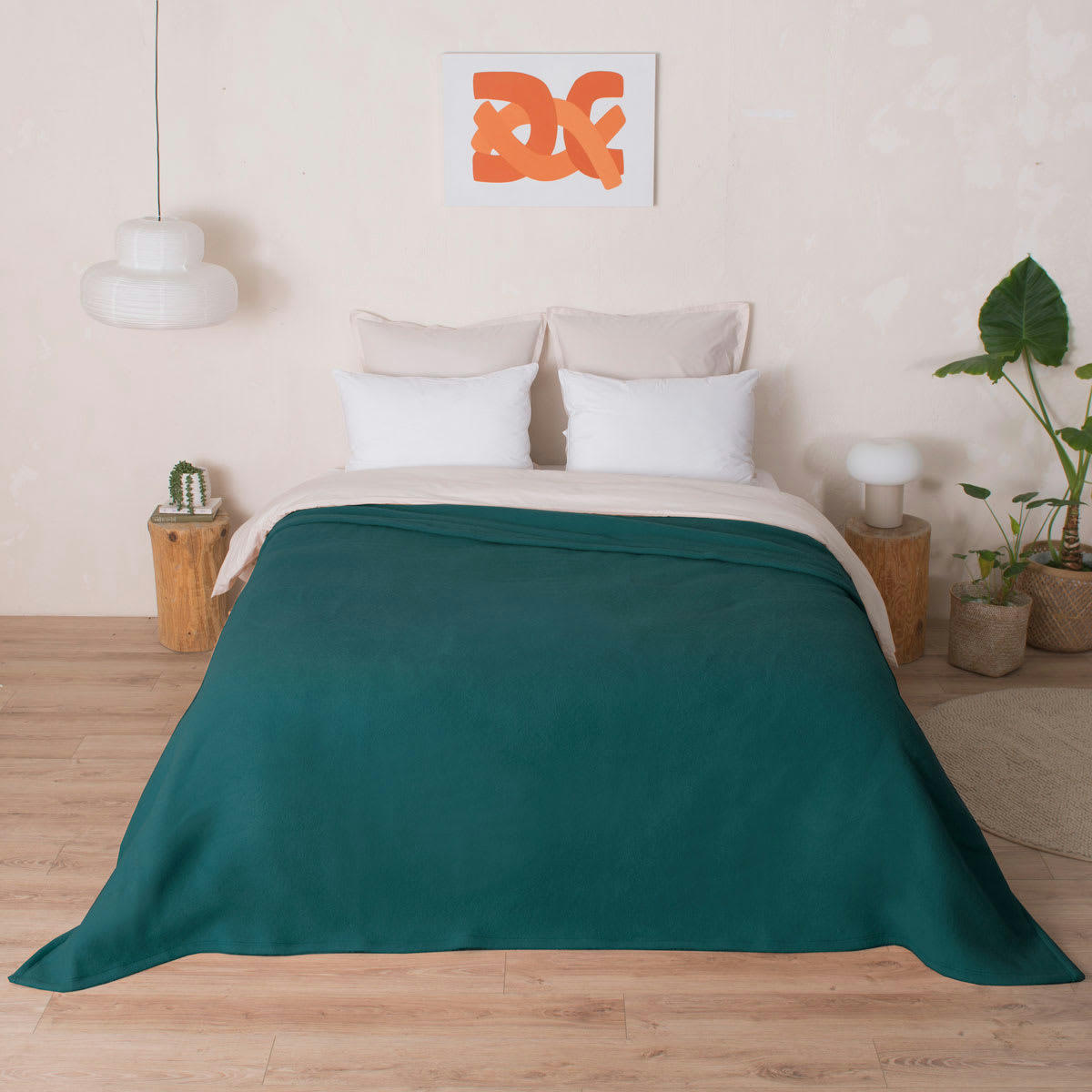 - Couverture Chamonix Cèdre 180x240 cm - DODO