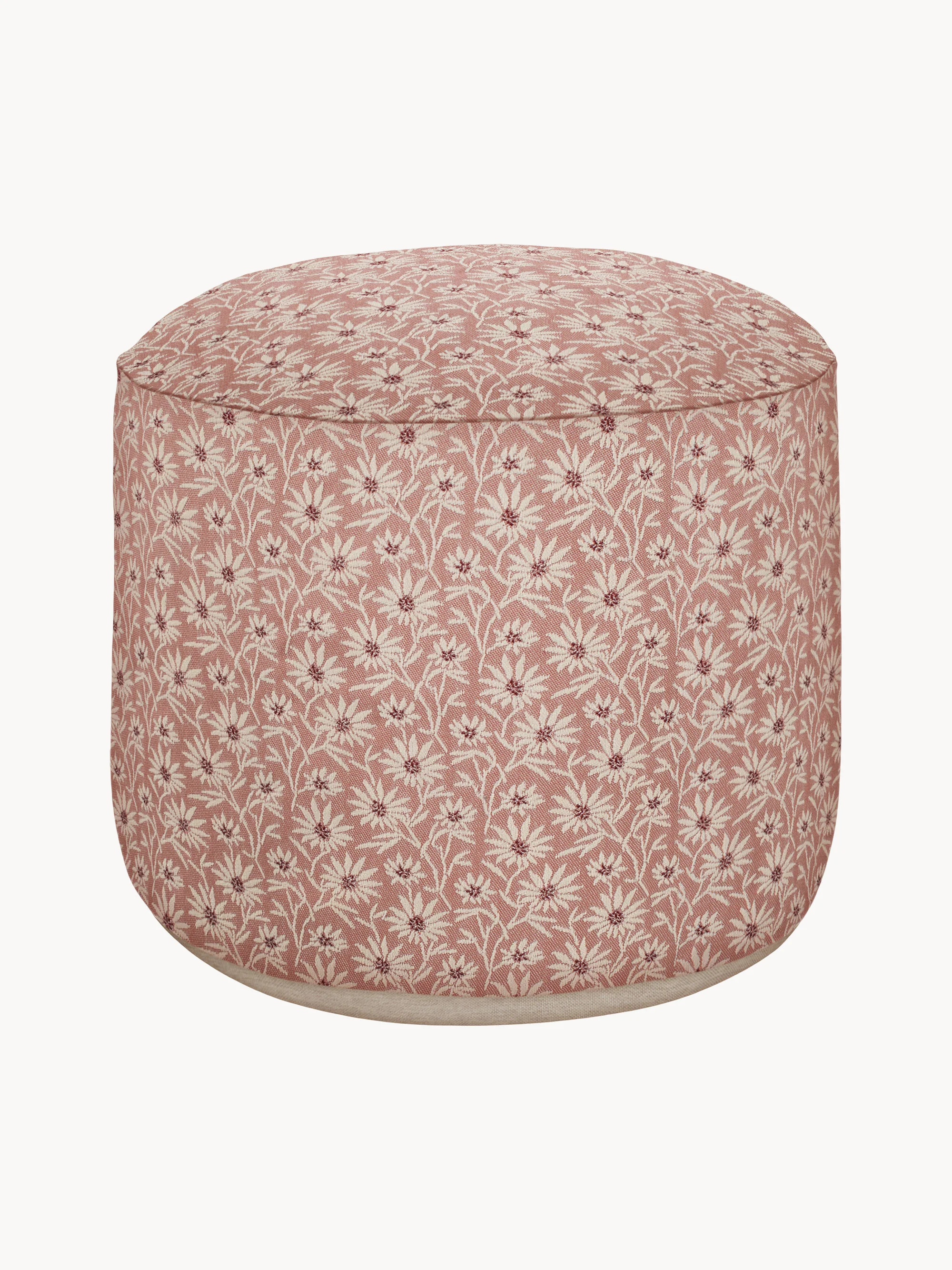 Handgefertigter Outdoor-Pouf Mako