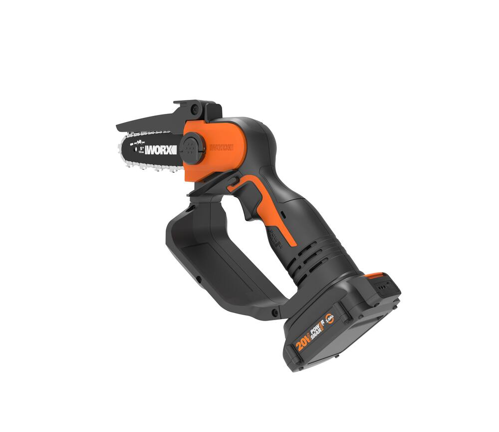 WORX WG324 20V Power Share™ Cordless Pruningsaw, Battery & Charger Included, 5-in
