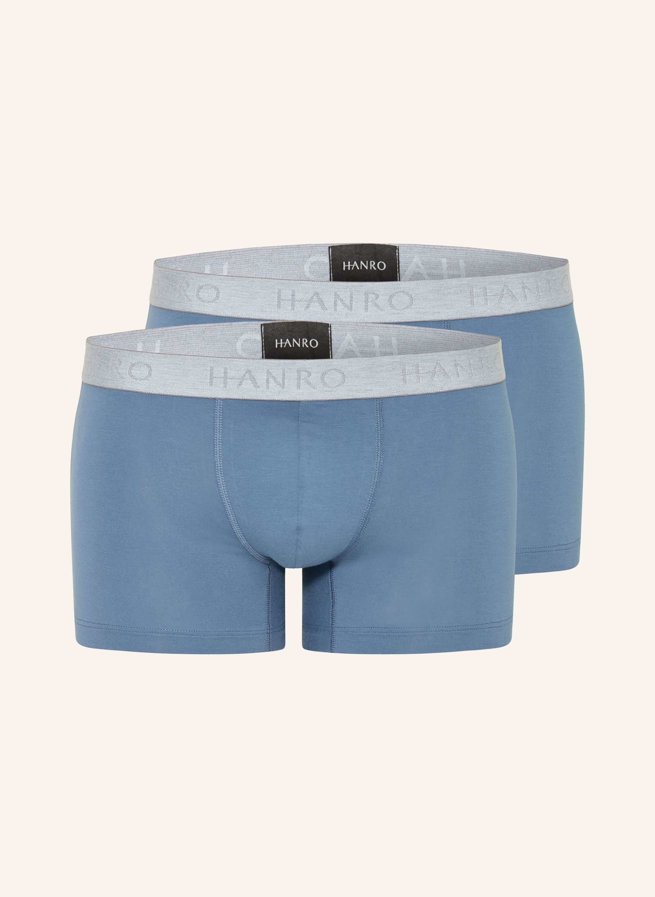HANRO 2er-Pack Boxershorts COTTON ESSENTIALS