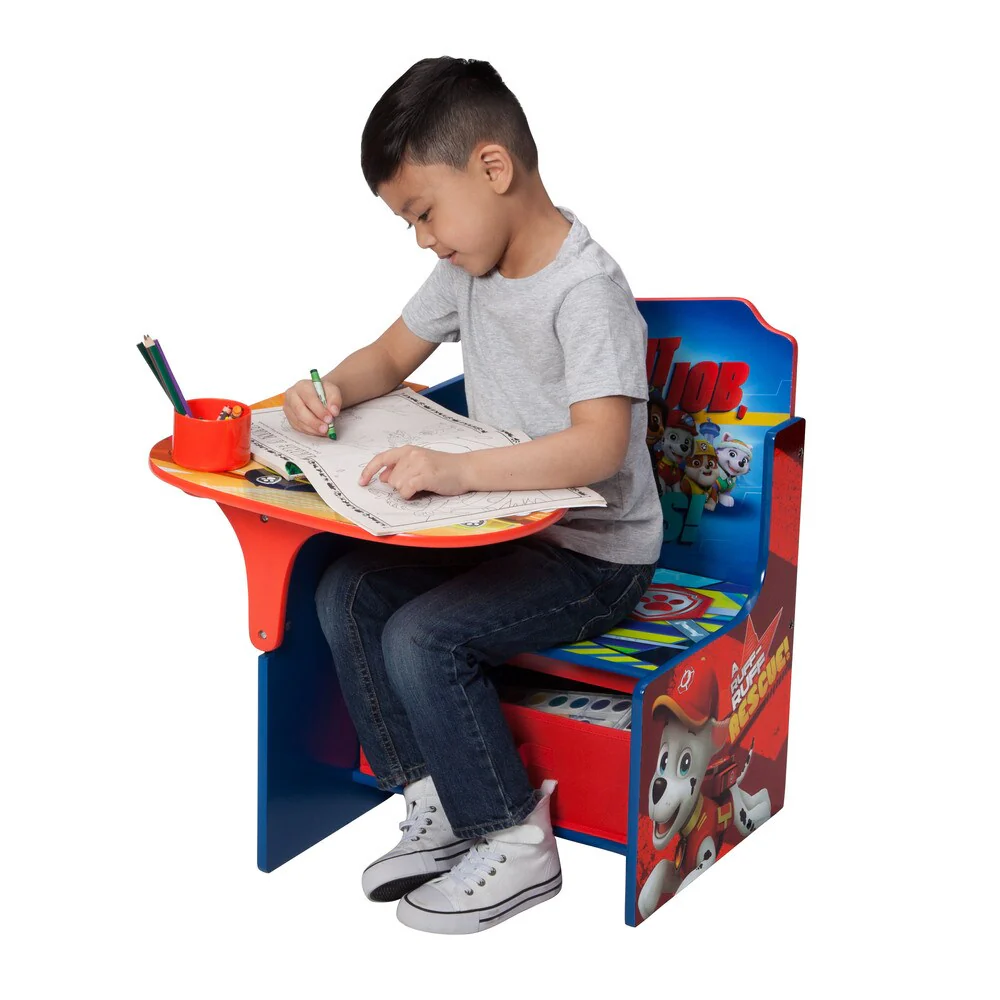 Nick Jr PAW Patrol Chair and Desk With Storage Bin