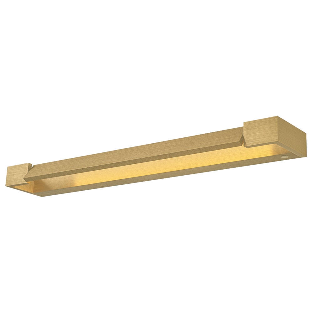 Freelight wandlamp Parete - 1 lichts - 10 x 4  cm - goud