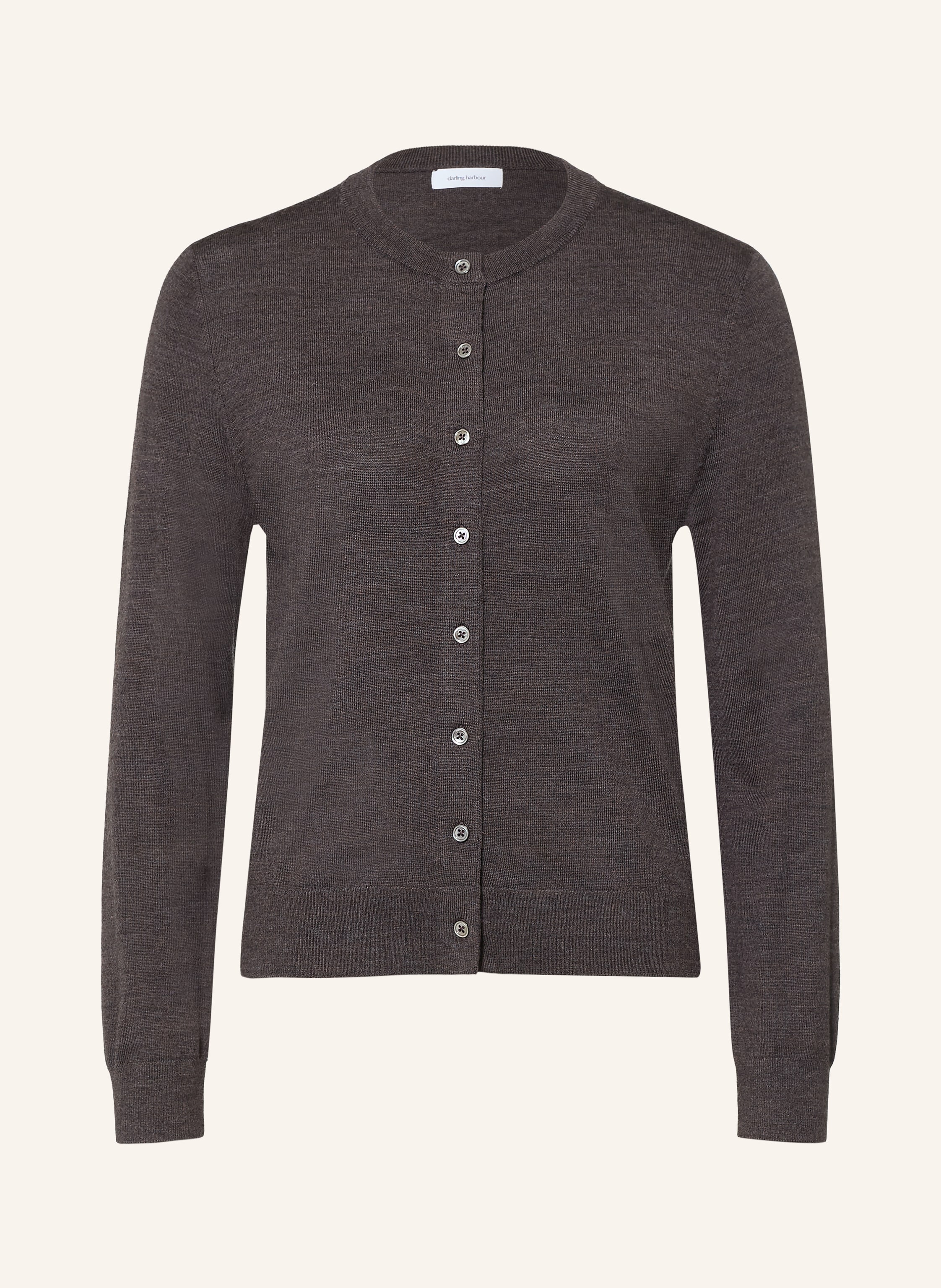 darling harbour Strickjacke aus Merinowolle