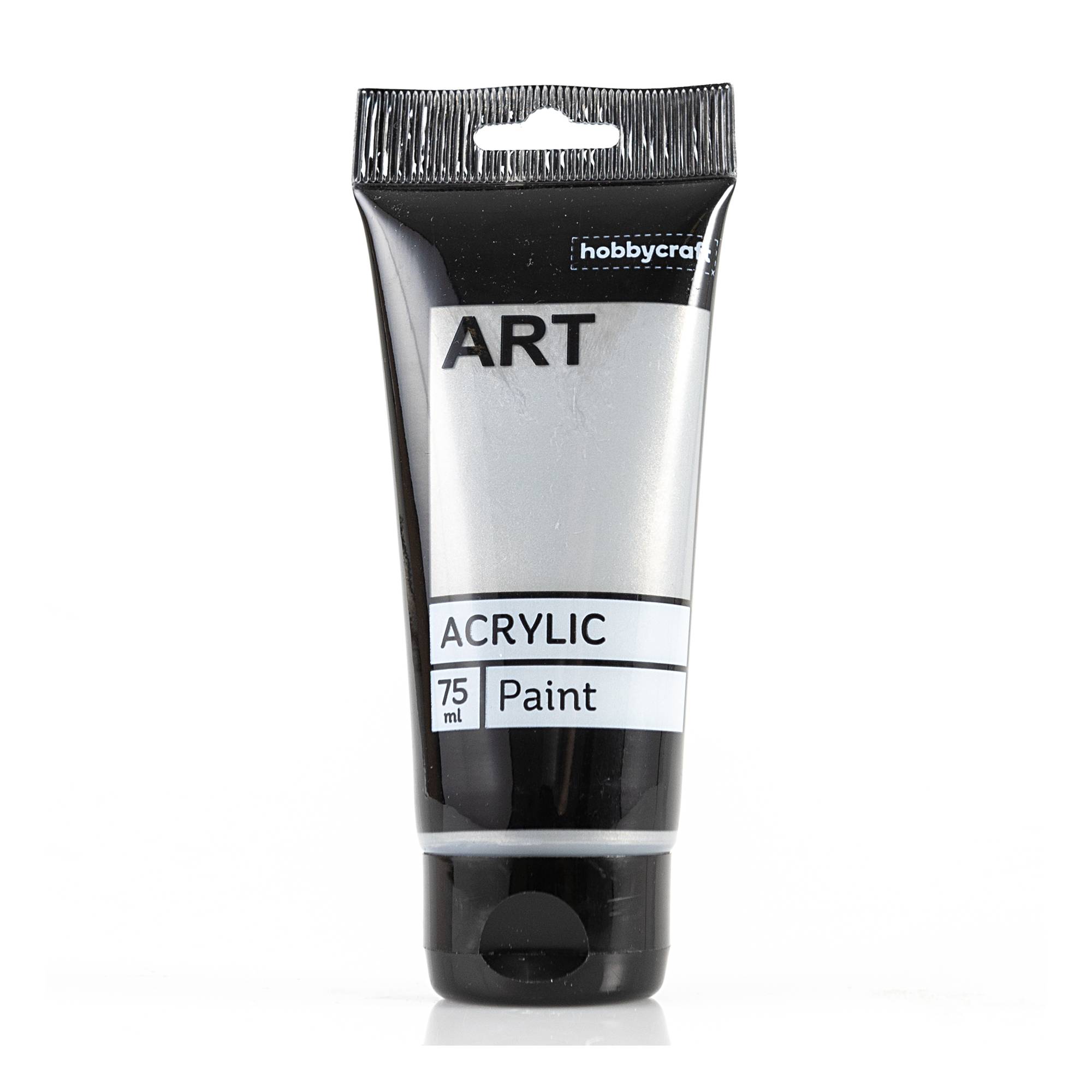 Silver Art Acrylic Paint 75ml