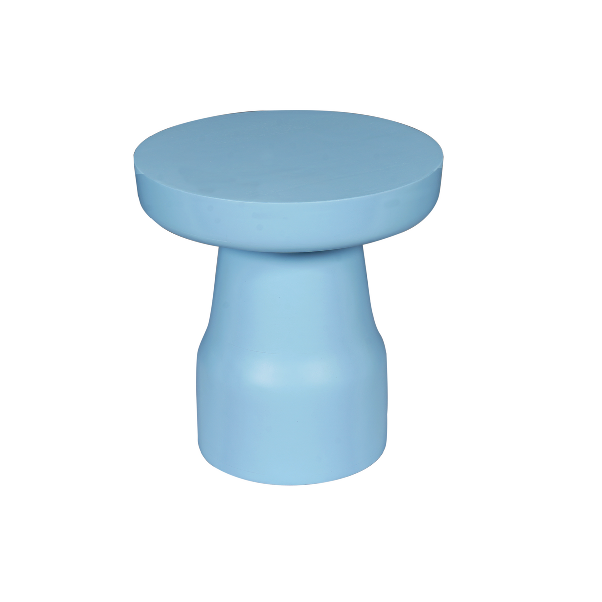 Starfurn bijzettafel Drum - blauw - 40x40x42cm
