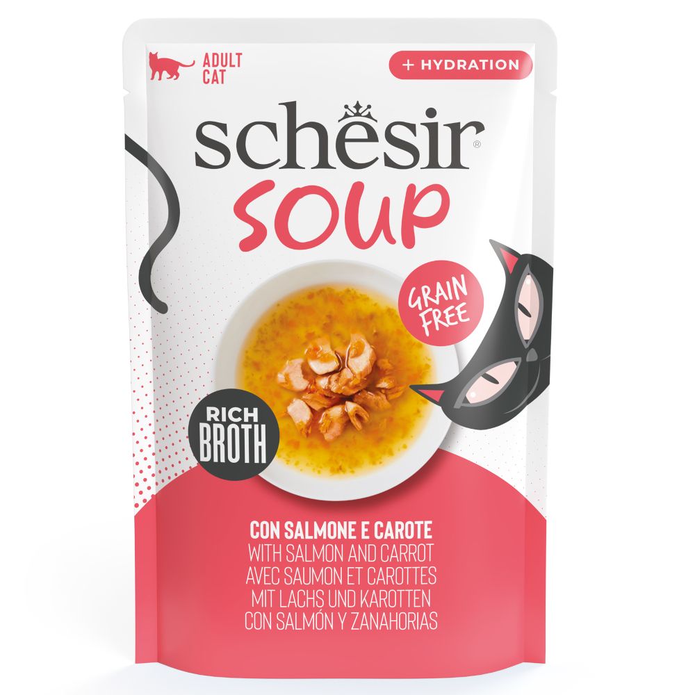 Schesir Cat Soup Saver Pack 24 x 40g