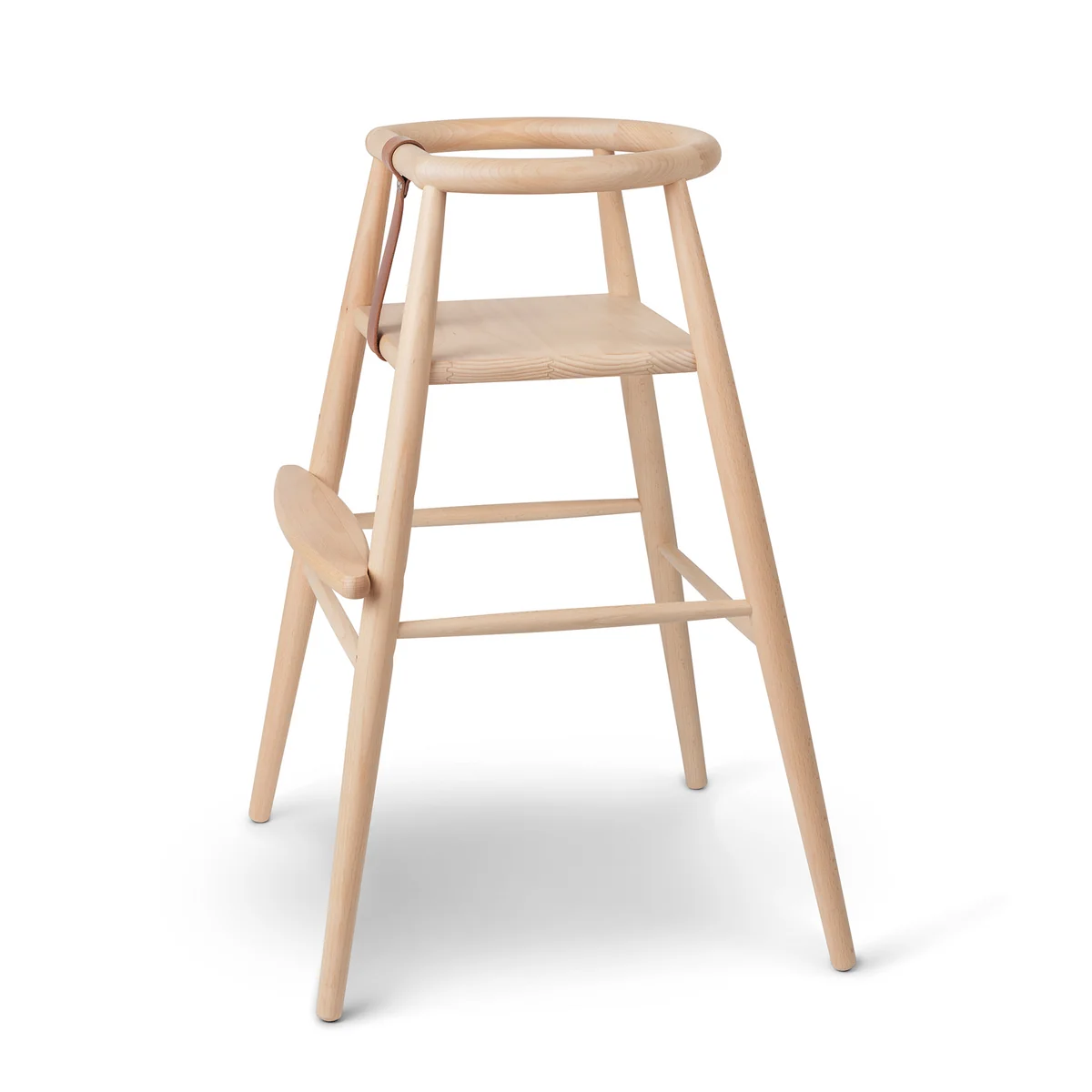 Carl Hansen - ND54 Kinder-Hochstuhl, Buche matt lackiert / cognac
