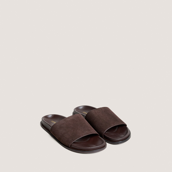 Mules platesen cro?te marron foncé | WARNER