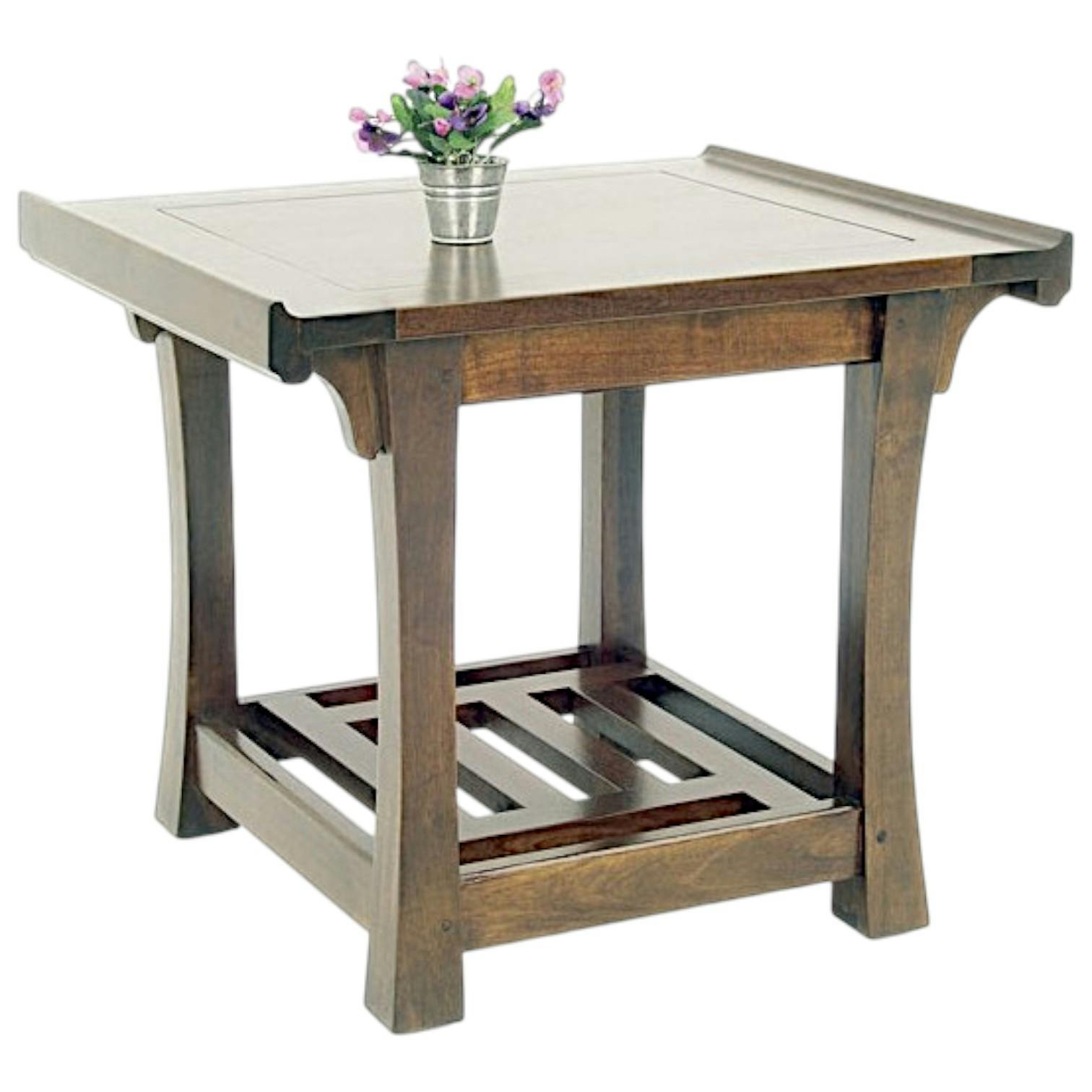 Table de chevet hévéa 60x50x51cm MAORI
